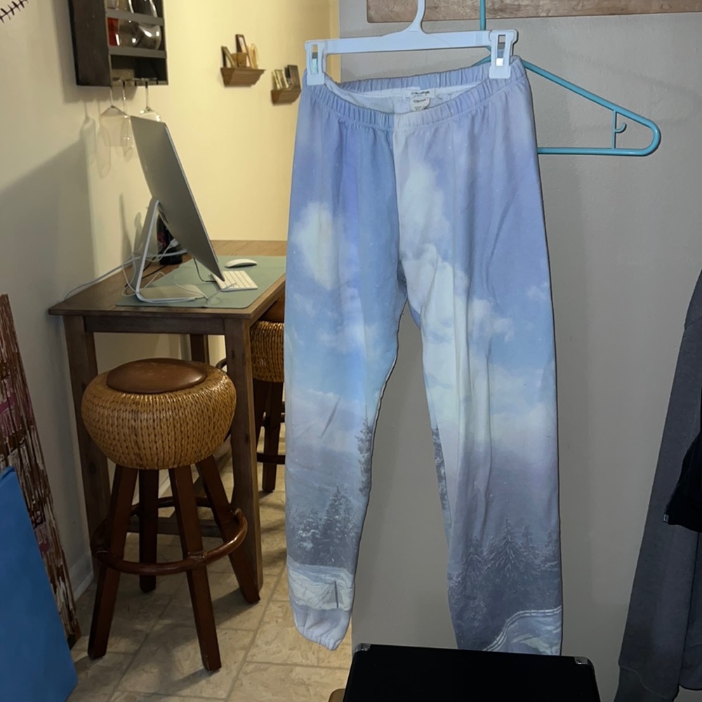 Patterned sweatpants